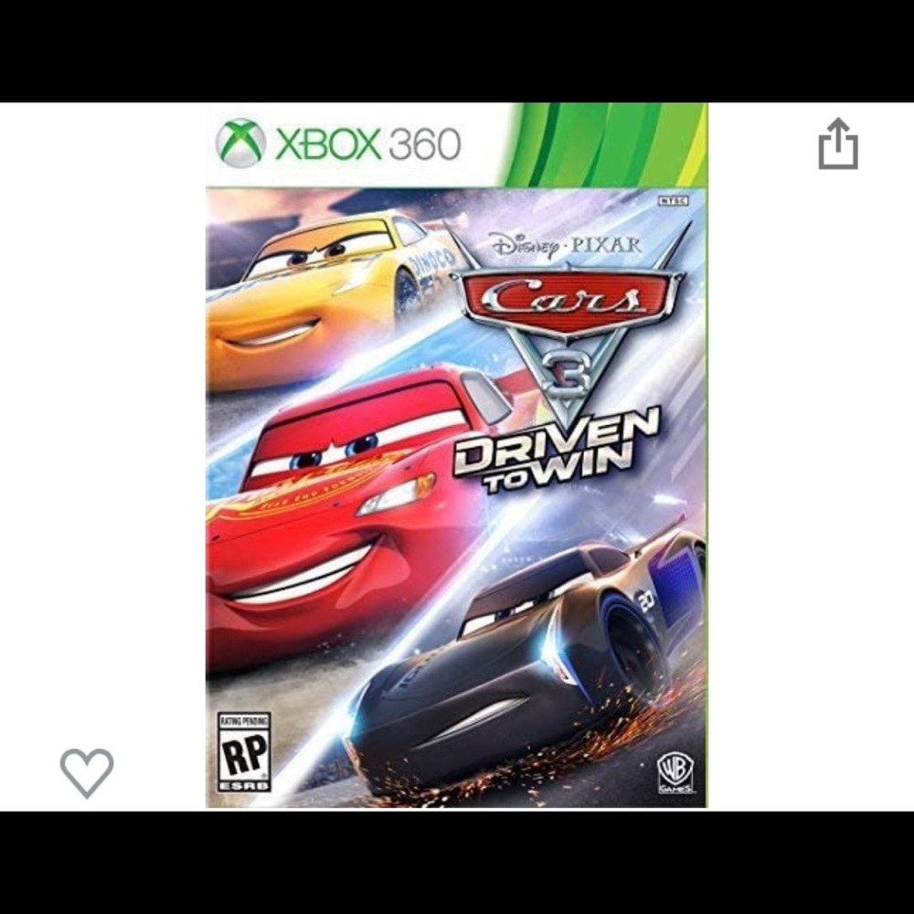 Cars 3: Driven to Win - Xbox 360  Rated E10+